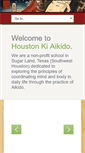 Mobile Screenshot of houstonkiaikido.org